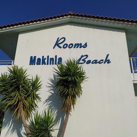 Makinia Beach Nafpaktos Esterno foto