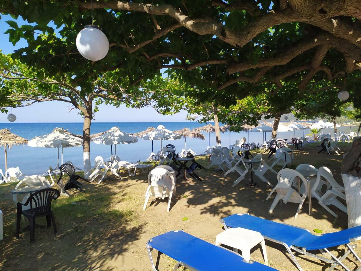 Makinia Beach Nafpaktos Esterno foto